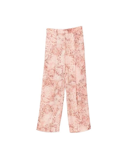 Ba&sh Broeken ,Roze ,Wide Broeken in het Pink