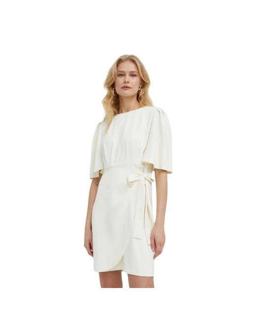 Twin Set White Short Dresses