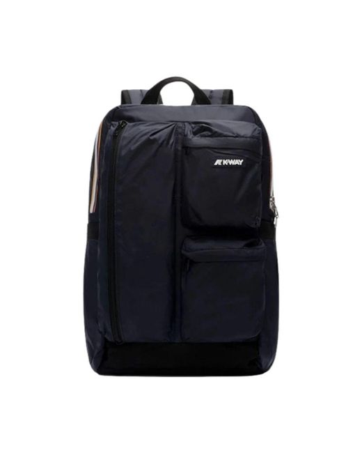K-Way Funktionaler Und Kompakter Ambert Rucksack in Black für Herren
