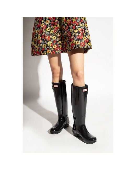 Hunter Black Rain Boots