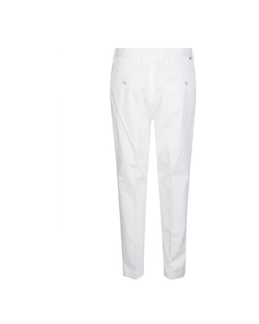 Trousers > suit trousers Paolo Pecora pour homme en coloris White