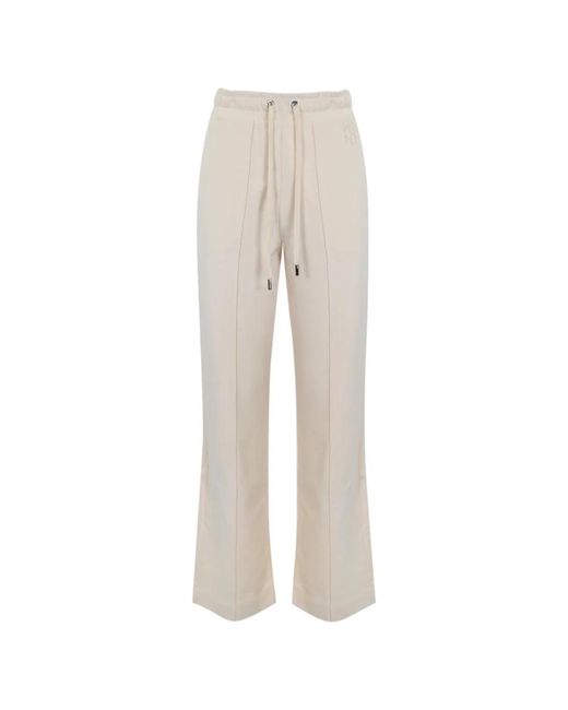 Wide trousers Weekend by Maxmara de color Natural