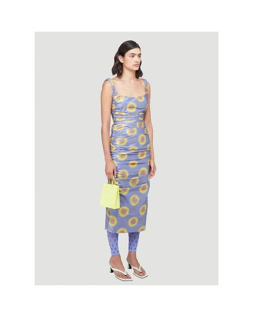 Maisie Wilen Blue Midi Dresses