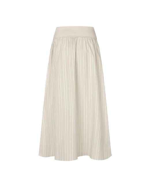 Samsøe & Samsøe White Midi Skirts