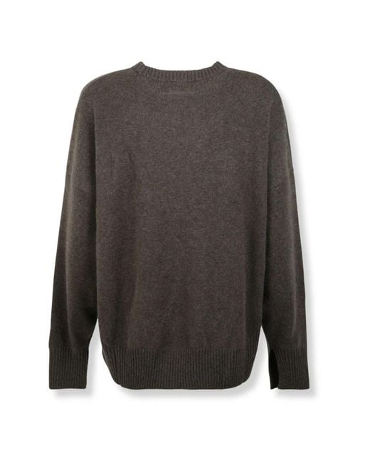 Loulou de Saison Gray Round-Neck Knitwear