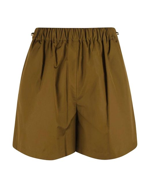 Max Mara Green Casual Shorts