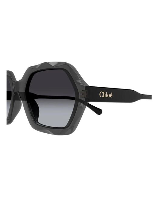 Accessories > sunglasses Chloé en coloris Black