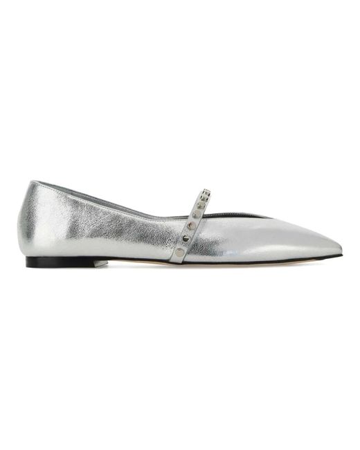 Alexander McQueen Gray Ballerinas