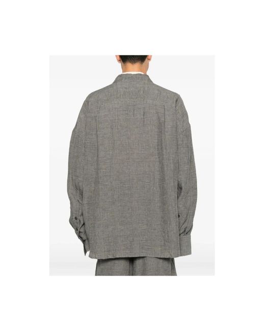 Ziggy Chen Gray Blazers for men