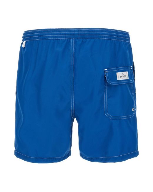 Barba Napoli Blue Beachwear for men