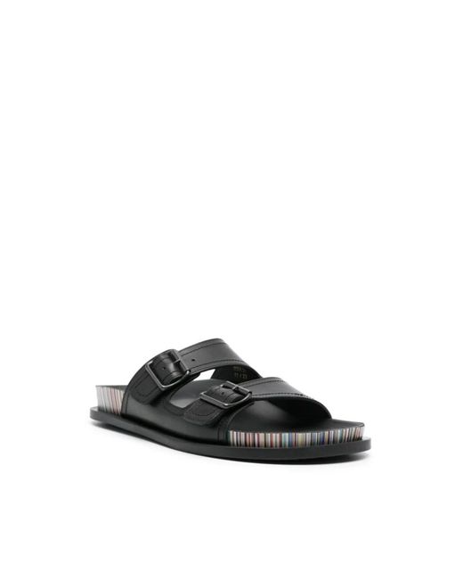 Paul Smith Black Sliders for men