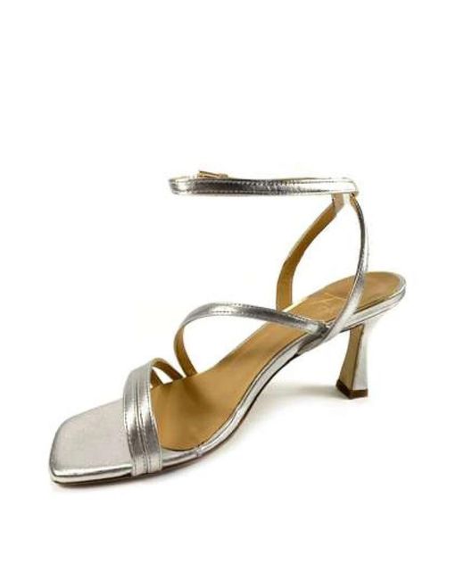 Roberto Festa Metallic High Heel Sandals