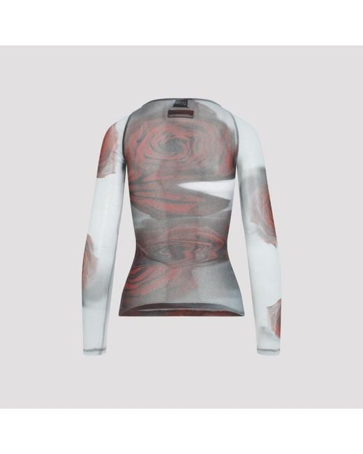 Jean Paul Gaultier Gray Long Sleeve Tops