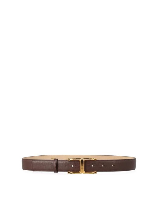 Elisabetta Franchi Brown Belts