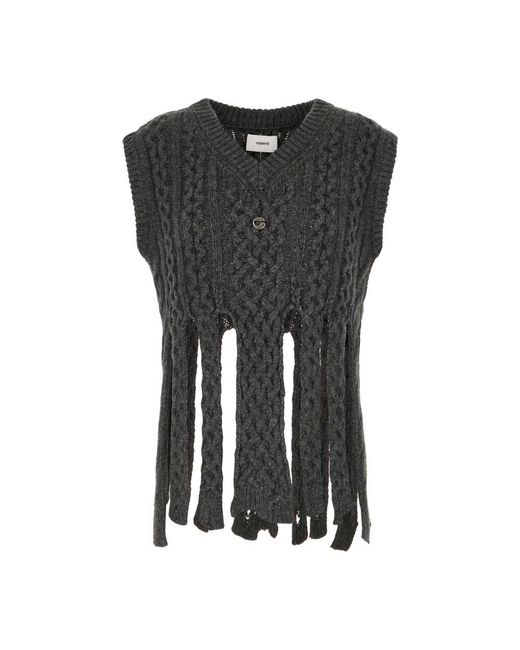 Coperni Black Stilvolle strickkollektion