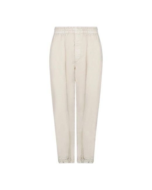 Trousers > cropped trousers Burberry pour homme en coloris White