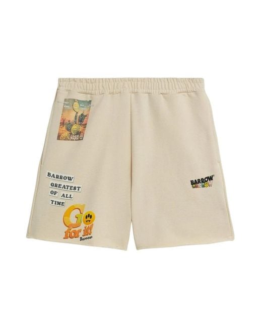 Barrow Natural Casual Shorts for men