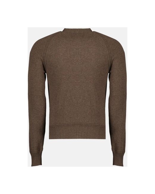 K-Way Brown Cashmere Knitwear for men