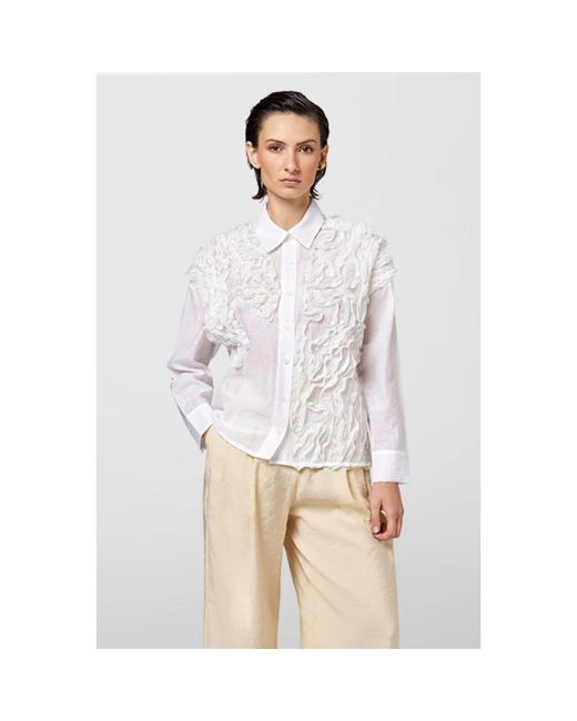 Shirts Alpha Studio de color White