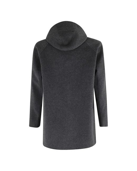 Aspesi Black Single-Breasted Coats for men