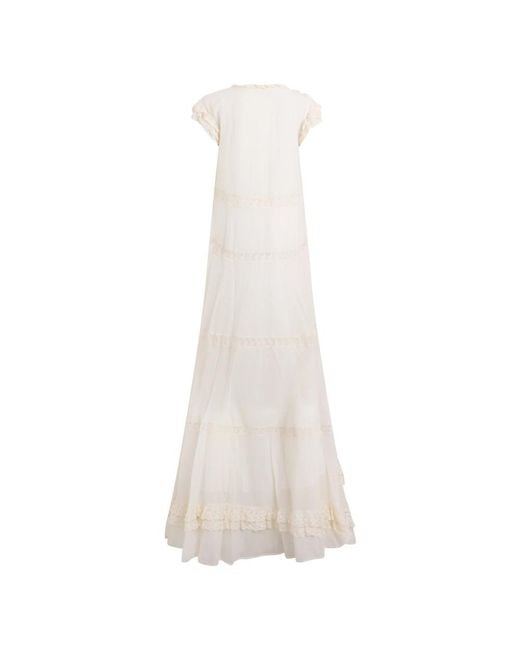 Philosophy Di Lorenzo Serafini Natural Maxi Dresses