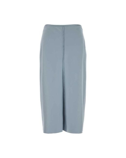 AMI Blue Midi Skirts