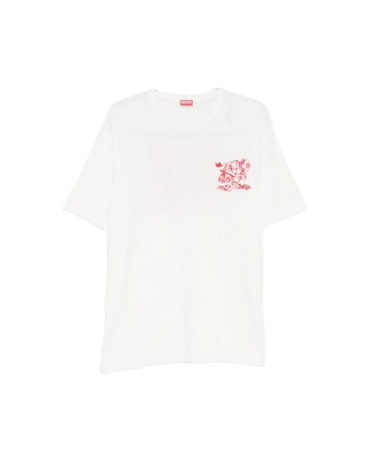 KENZO White T-Shirts for men