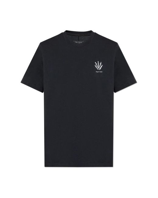 T-Shirts Rag & Bone de hombre de color Black