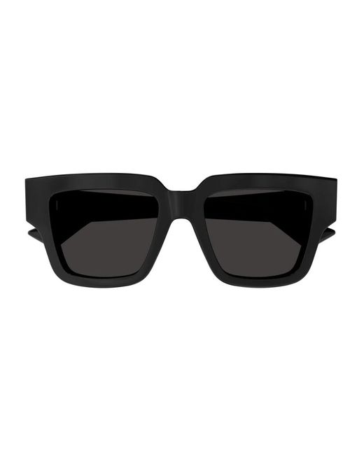 Bottega Veneta Black Bv1276S Tri-Fold-Line New Classic 001 Sunglasses
