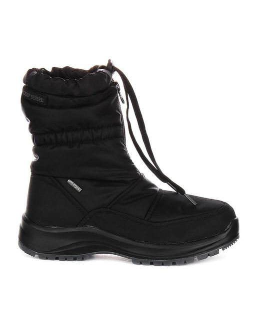 Josef Seibel Black Winter Boots