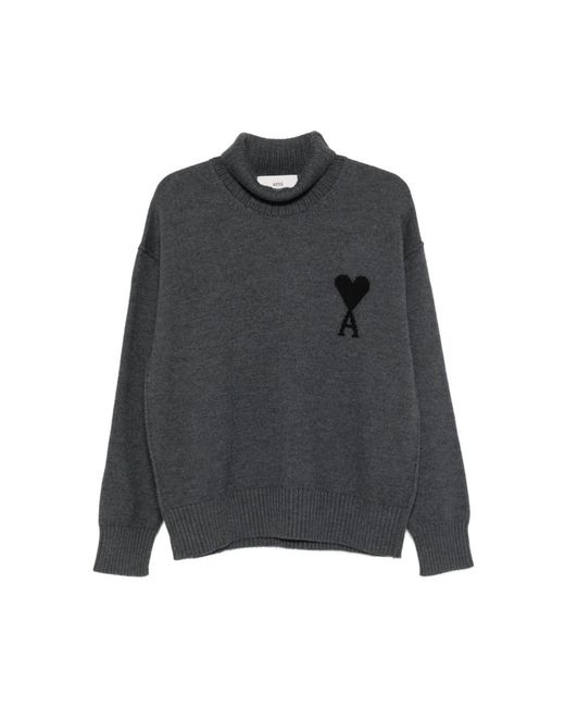 Turtlenecks AMI pour homme en coloris Gray