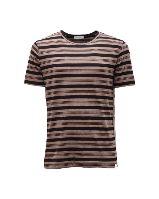 Paolo Pecora Brown T-Shirts for men