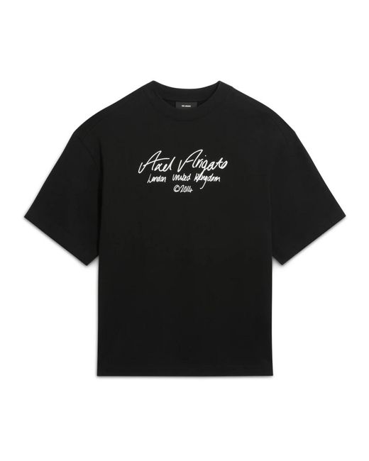 Essential t-shirt di Axel Arigato in Black da Uomo