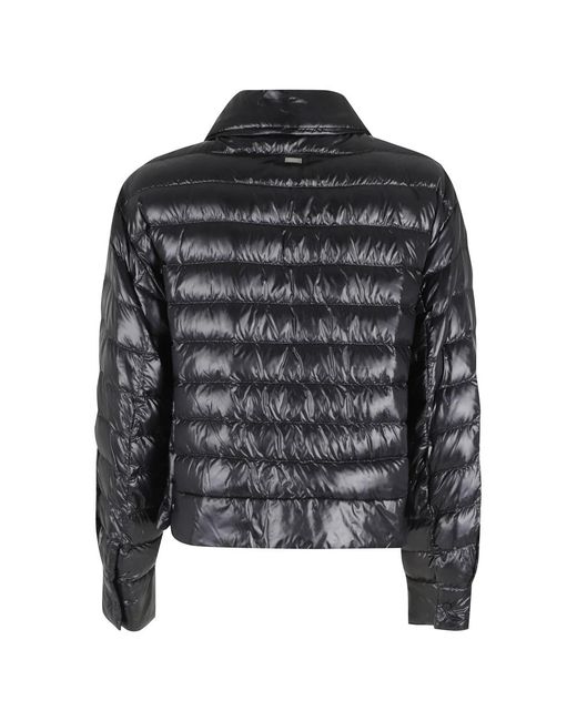 Herno Black Winter Jackets