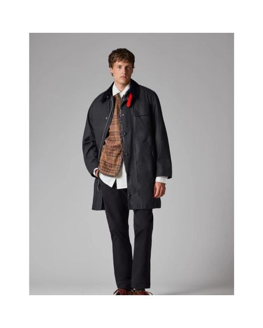 Barbour Blue Parkas for men
