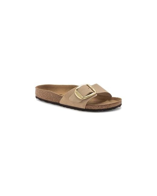 Birkenstock Brown Sliders