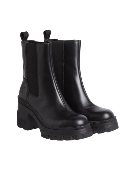 Heeled Boots di Calvin Klein in Black