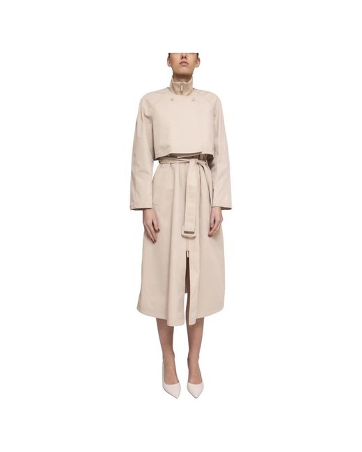 Trench Coats Emporio Armani en coloris Natural