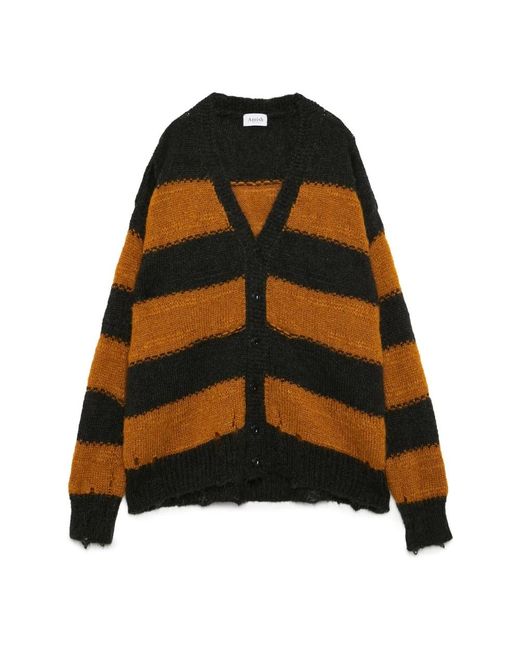 AMISH Truien & Vesten ,Veelkleurig ,Houtskool Eend Sweater in het Black voor heren