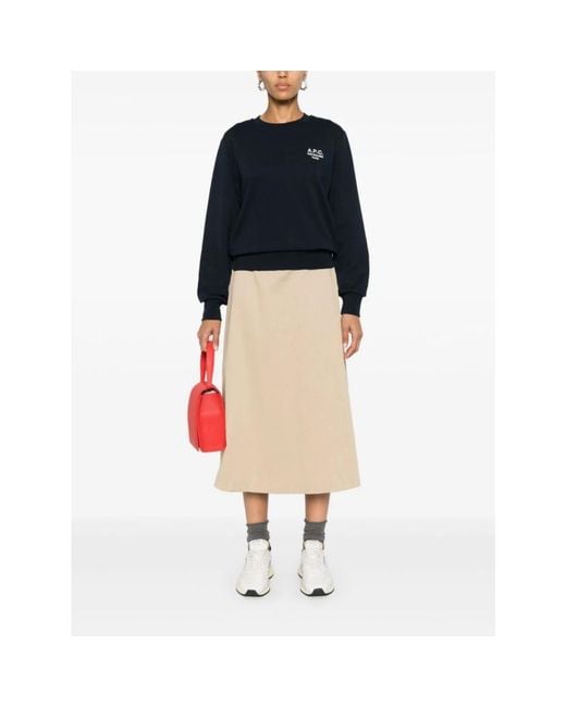 A.P.C. Sweatshirts in het Blue