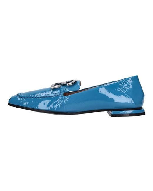 Fabi Blue Loafers