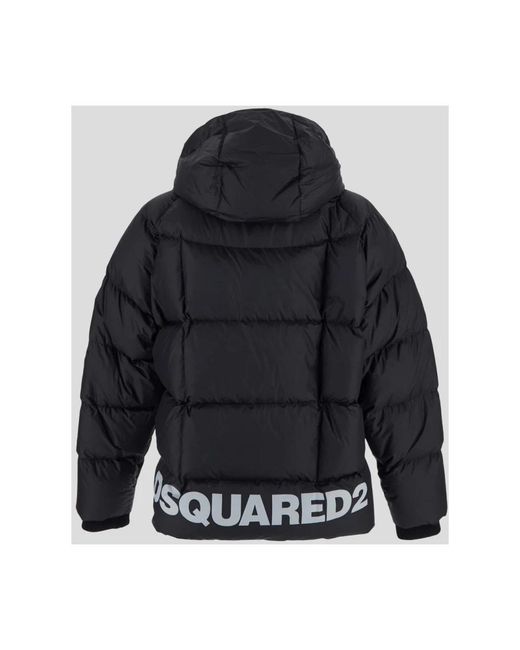 DSquared² Jassen ,Blauw ,Nylon Nylon Puffer Jacket in het Blue voor heren
