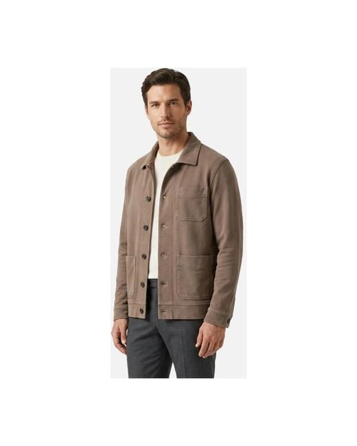 Circolo 1901 Brown Light Jackets for men