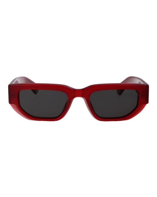 Off-White c/o Virgil Abloh Red Stylische greeley sonnenbrille für den sommer