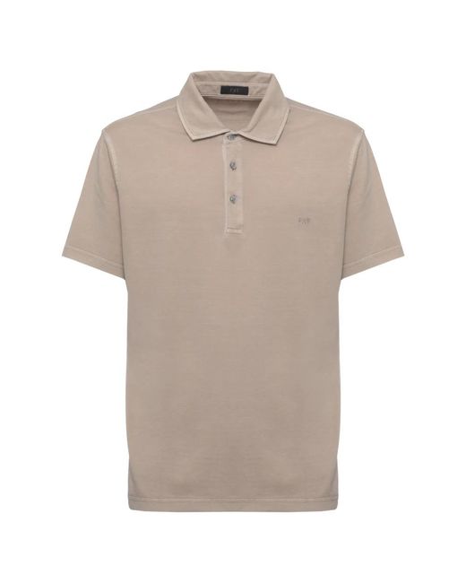 Fay Natural Polo Shirts for men