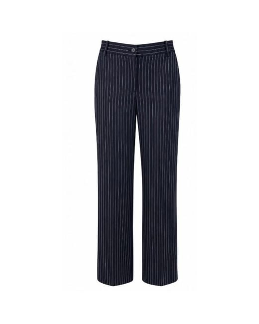 Pinko Blue Wide Trousers