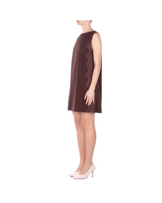 Blugirl Blumarine Red Short Dresses