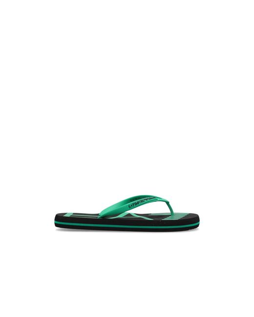 Flip Flops EA7 pour homme en coloris Green