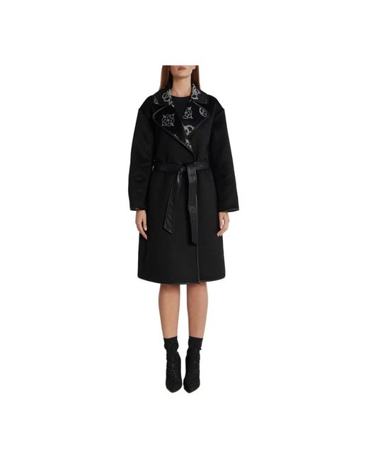 Guess Black Belted Coats