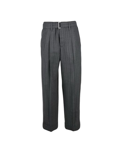 Brunello Cucinelli Wijde Broek in het Gray